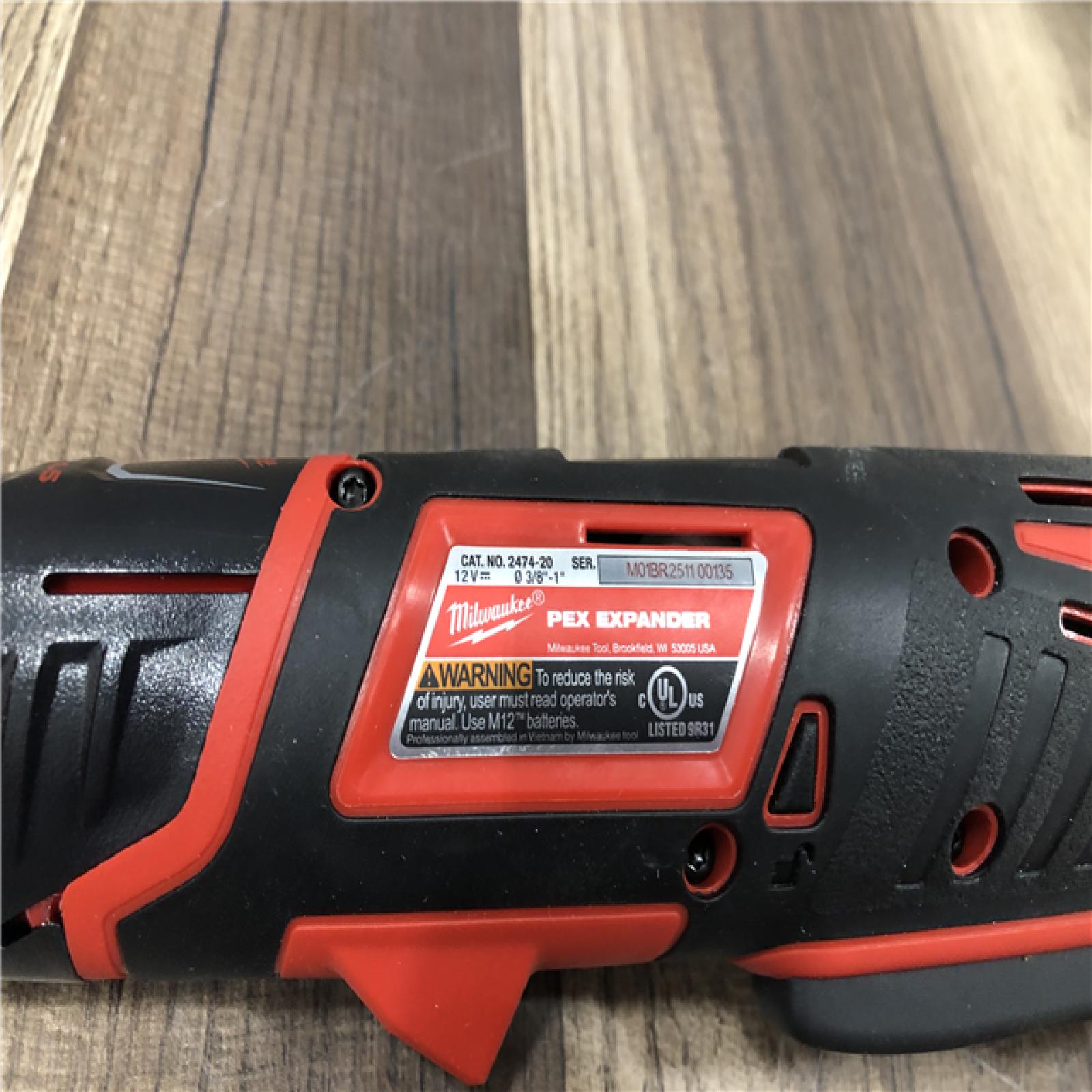 AS-IS Milwaukee M12 Cordless PEX Expansion Tool Kit