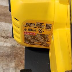 HOUSTON LOCATION - AS-IS (APPEARS LIKE NEW) DEWALT FLEXVOLT 60V MAX Cordless Brushless 7-1/4 in. Circular Saw with Brake (Tool Only)