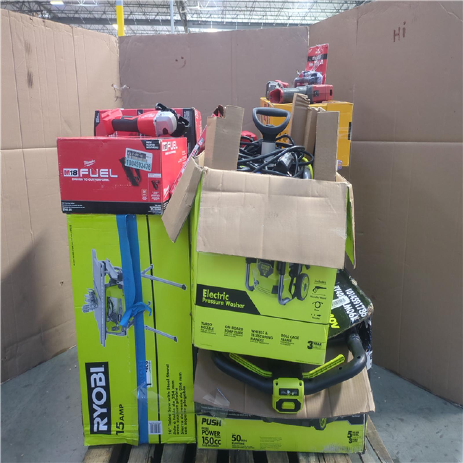 CALIFORNIA AS-IS TOOL PALLET