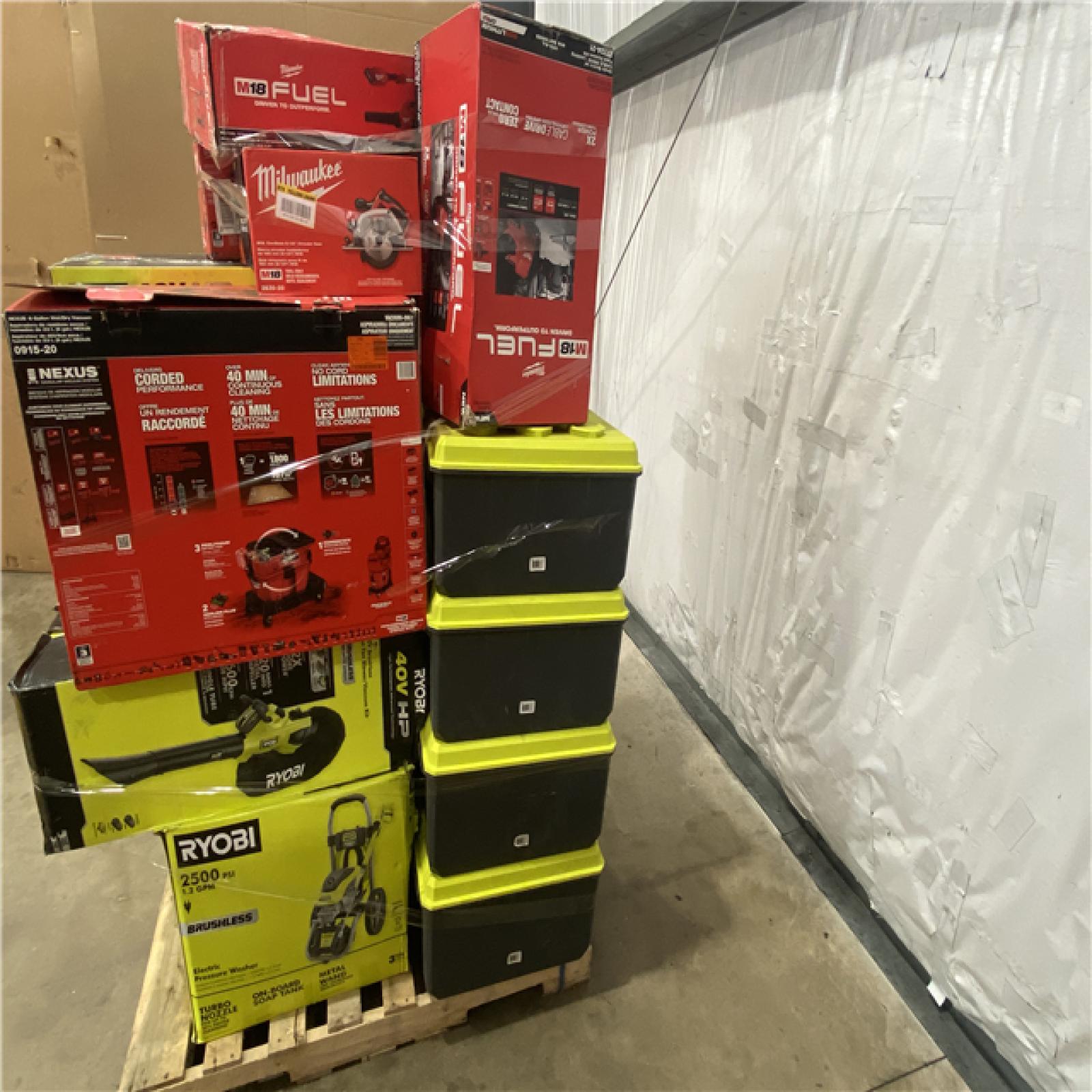 Houston Location AS IS - Tool Pallet