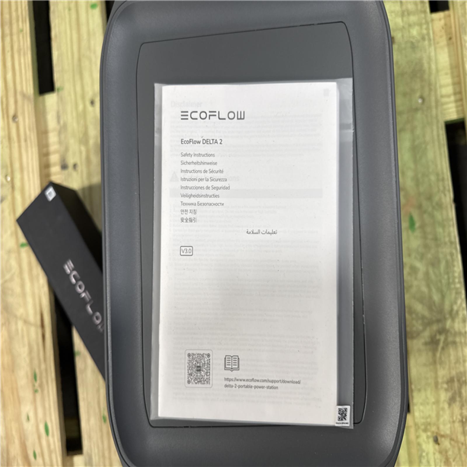 California AS-IS Ecoflow Delta 2 Portable Power Station