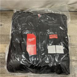 NEW - Milwaukee Men's Medium 12V Lithium-Ion Cordless AXIS Black Heated Jacket Kit