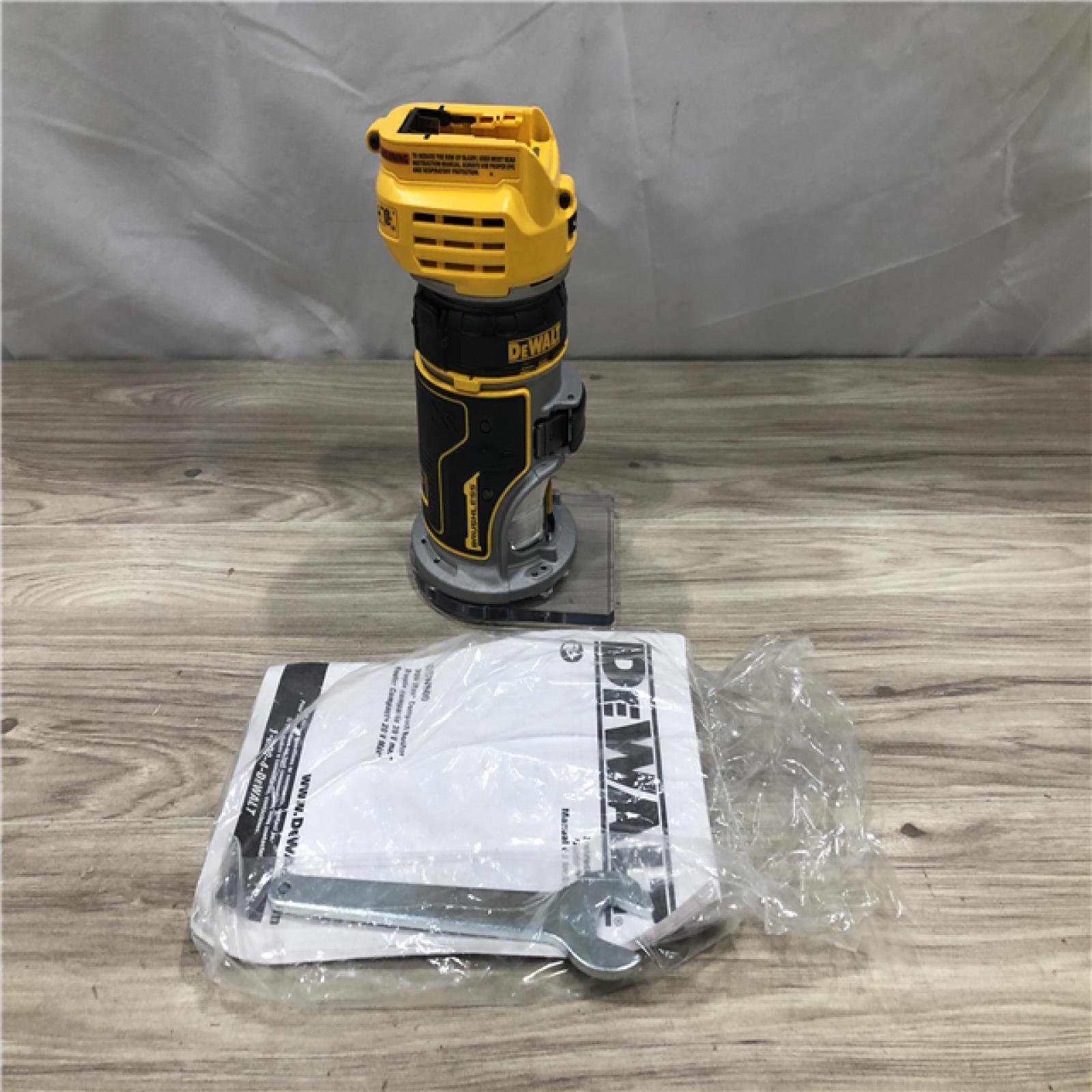 AS-IS Dewalt 20V MAX XR Cordless Compact Router (Tool Only)