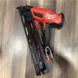 AS-IS Milwaukee FUEL 18V Lithium-Ion Brushless Cordless Gen II 15-Gauge Angled Nailer (Tool-Only)