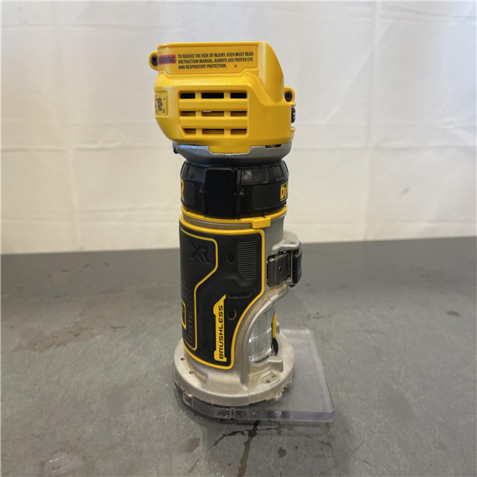 AS-IS - Dewalt 20V MAX XR Cordless Brushless Fixed Base Compact Router