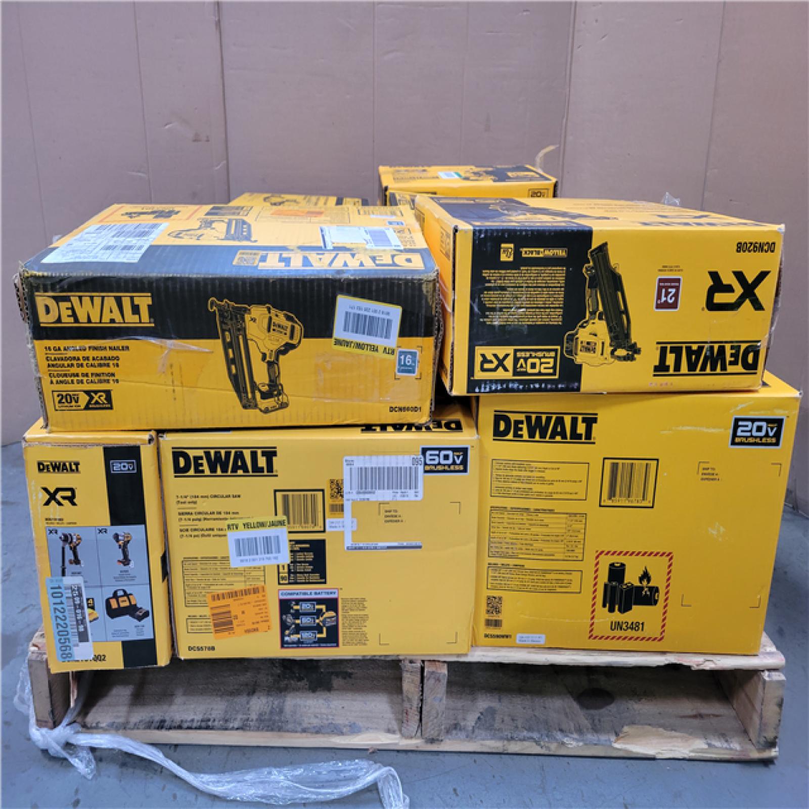 CALIFORNIA AS-IS TOOL PALLET