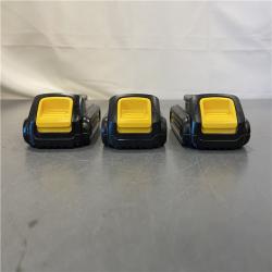 AS-IS DeWalt 20V MAX Lithium-Ion 1.5Ah Compact Battery Pack (3-Pack)