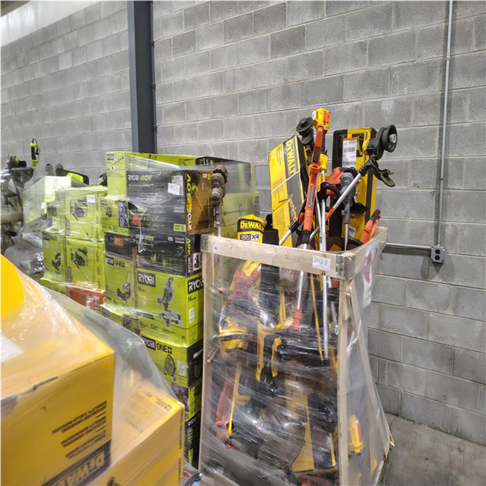 Pittston Location As-Is Power Tools Partial Truckload (14 Pallets) 2992-B