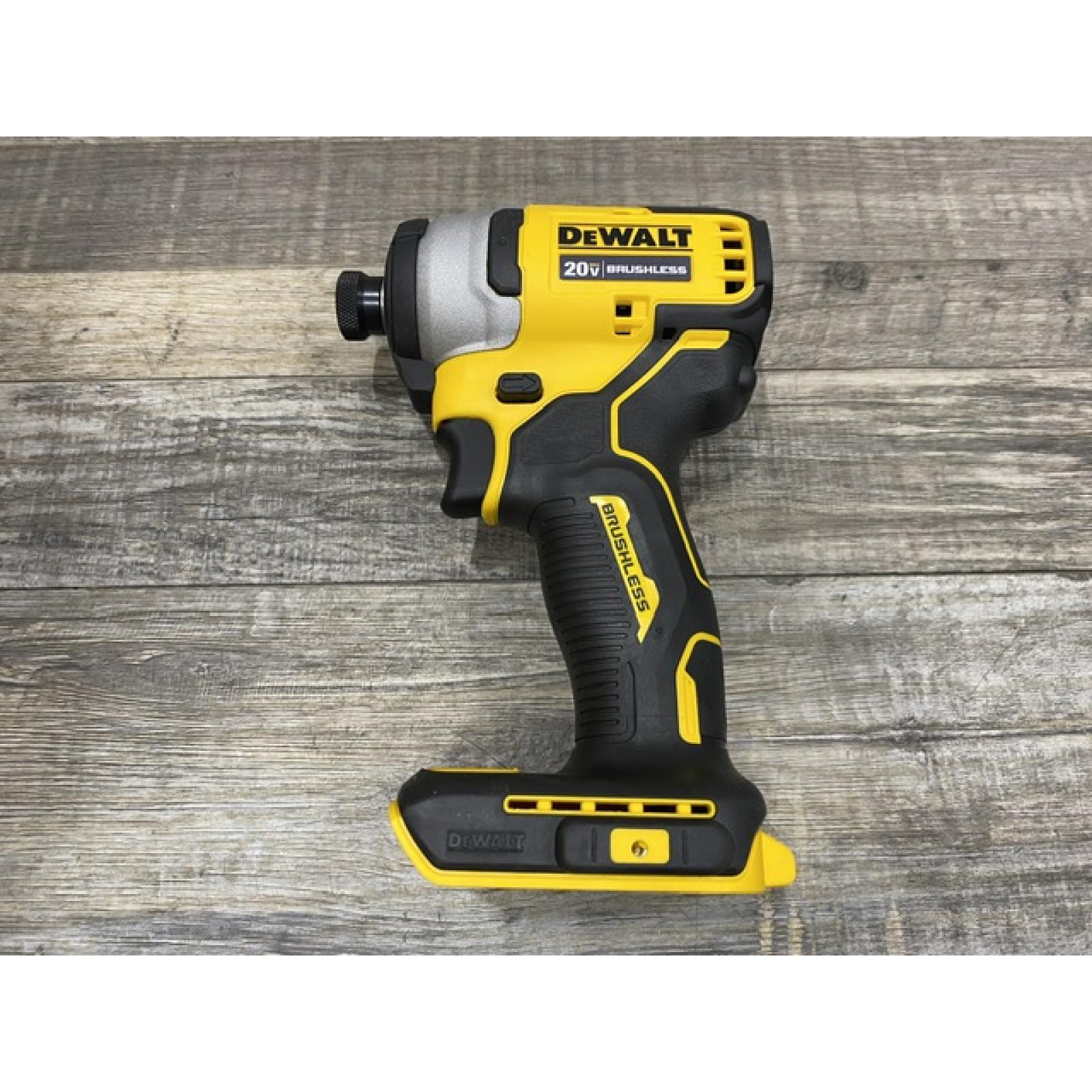 AS-IS DEWALT Atomic 20V Max Lithium-Ion Brushless Cordless Compact 1/4 in. Impact Driver Kit