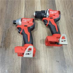 AS-IS.  Milwaukee M18 Compact Brushless 2-Tool Combo Kit