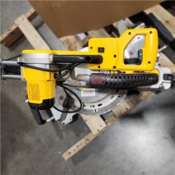 As-Is-  DEWALT 12 Double Bevel Sliding Compound Miter Saw