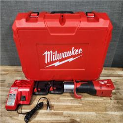 HOUSTON LOCATION - AS - IS Milwaukee 18-Volt Lithium-Ion Brushless Cordless FORCE LOGIC Press Tool Kit (2) 2.0Ah Batteries  Charger  and Hard Case