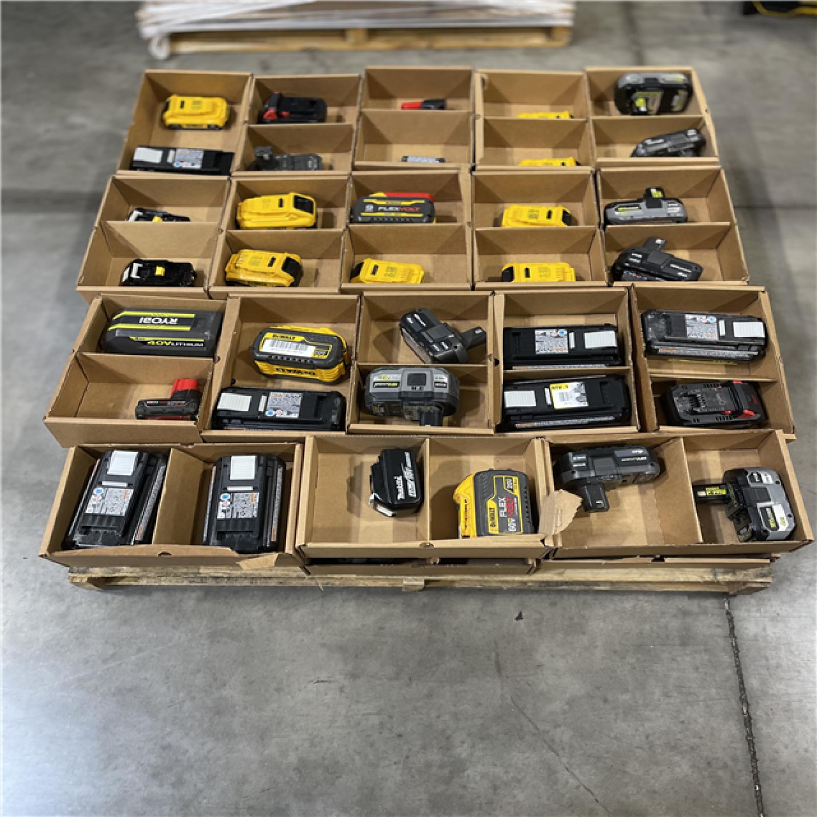 DALLAS LOCATION- AS-IS BATTERY PALLET