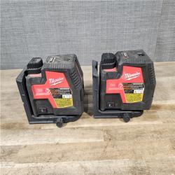 HOUSTON LOCATION - AS-IS MILWAUKEE 2 CROSSLINE LASER COMBO