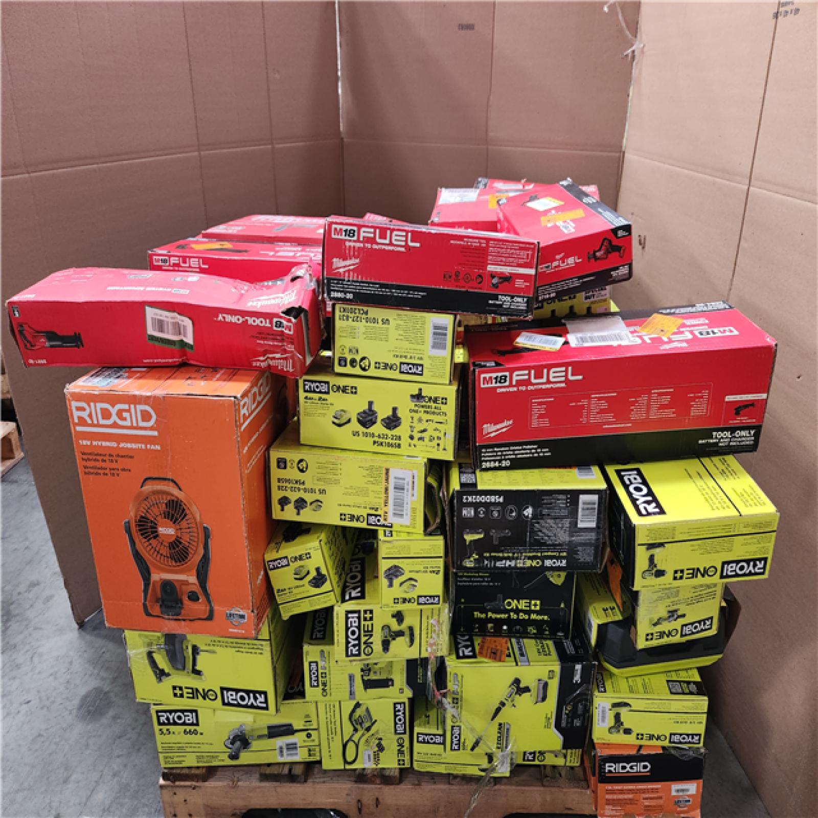 CALIFORNIA AS-IS TOOL PALLET