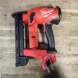 HOUSTON LOCATION - AS-IS (APPEARS LIKE NEW) MILWAUKEE FUEL 18-Volt Lithium-Ion Brushless Cordless 18-Gauge 1/4 in. Narrow Crown Stapler (Tool-Only)