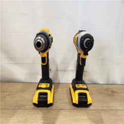 AS-IS- DEWALT ATOMIC 20-Volt MAX Lithium-Ion Cordless Combo (2-Tool) Kit