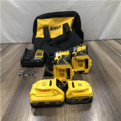 AS-IS DEWALT 20V XR Lithium-Ion Cordless 2-Tool Combo Kit