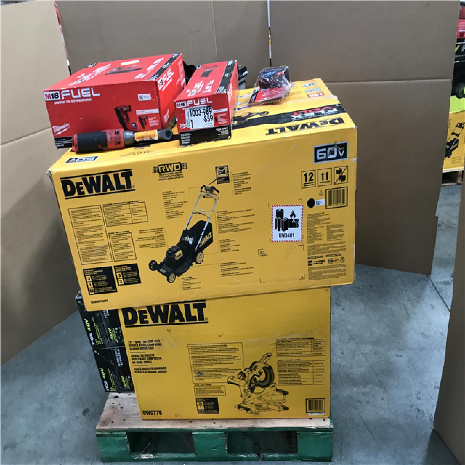 CALIFORNIA AS-IS TOOL PALLET