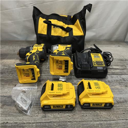 AS-IS DEWALT ATOMIC 20-Volt MAX Lithium-Ion Cordless Combo Kit