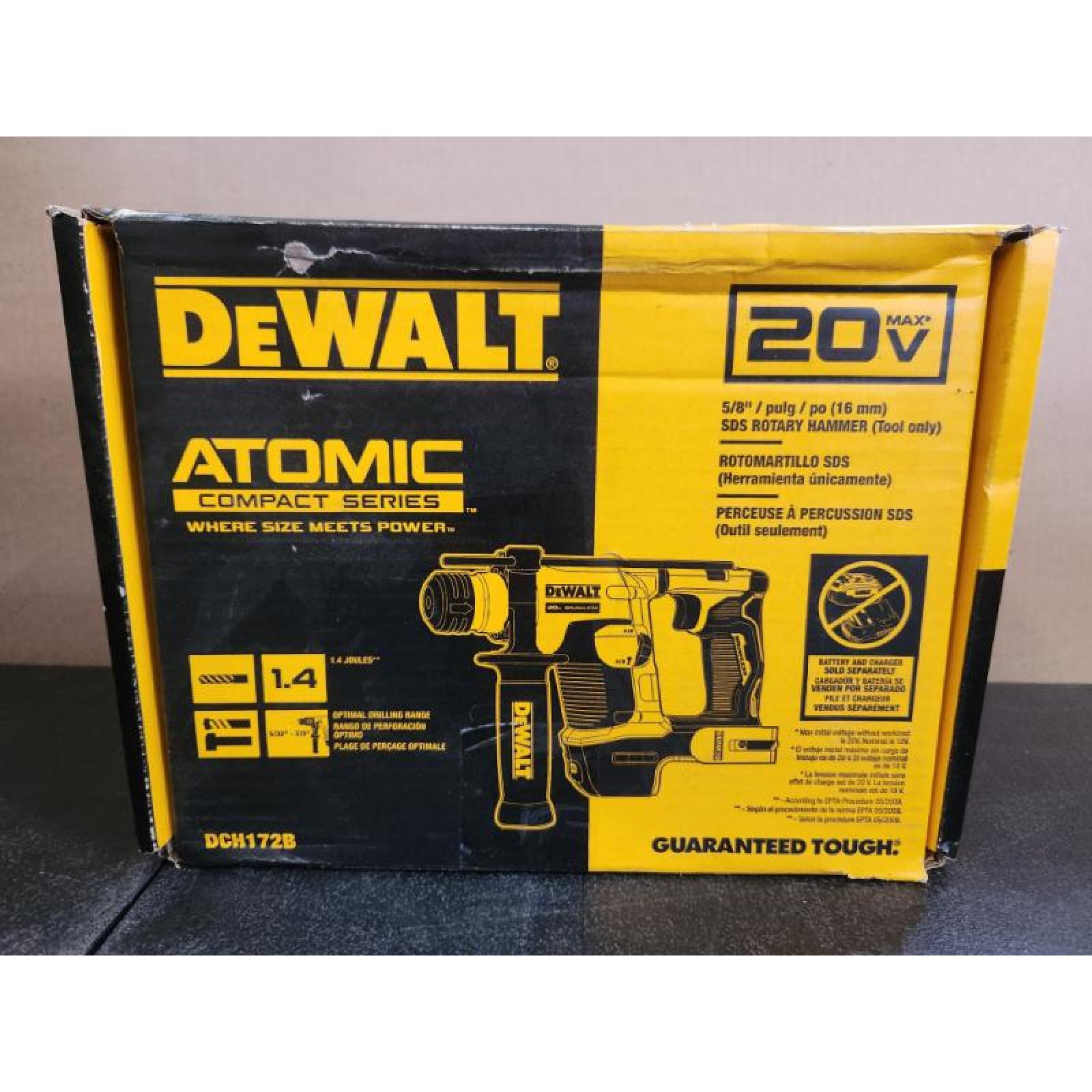 Phoenix NEW DEWALT ATOMIC 20V MAX Cordless Brushless Ultra-Compact 5/8 in. SDS Plus Hammer Drill (Tool Only)