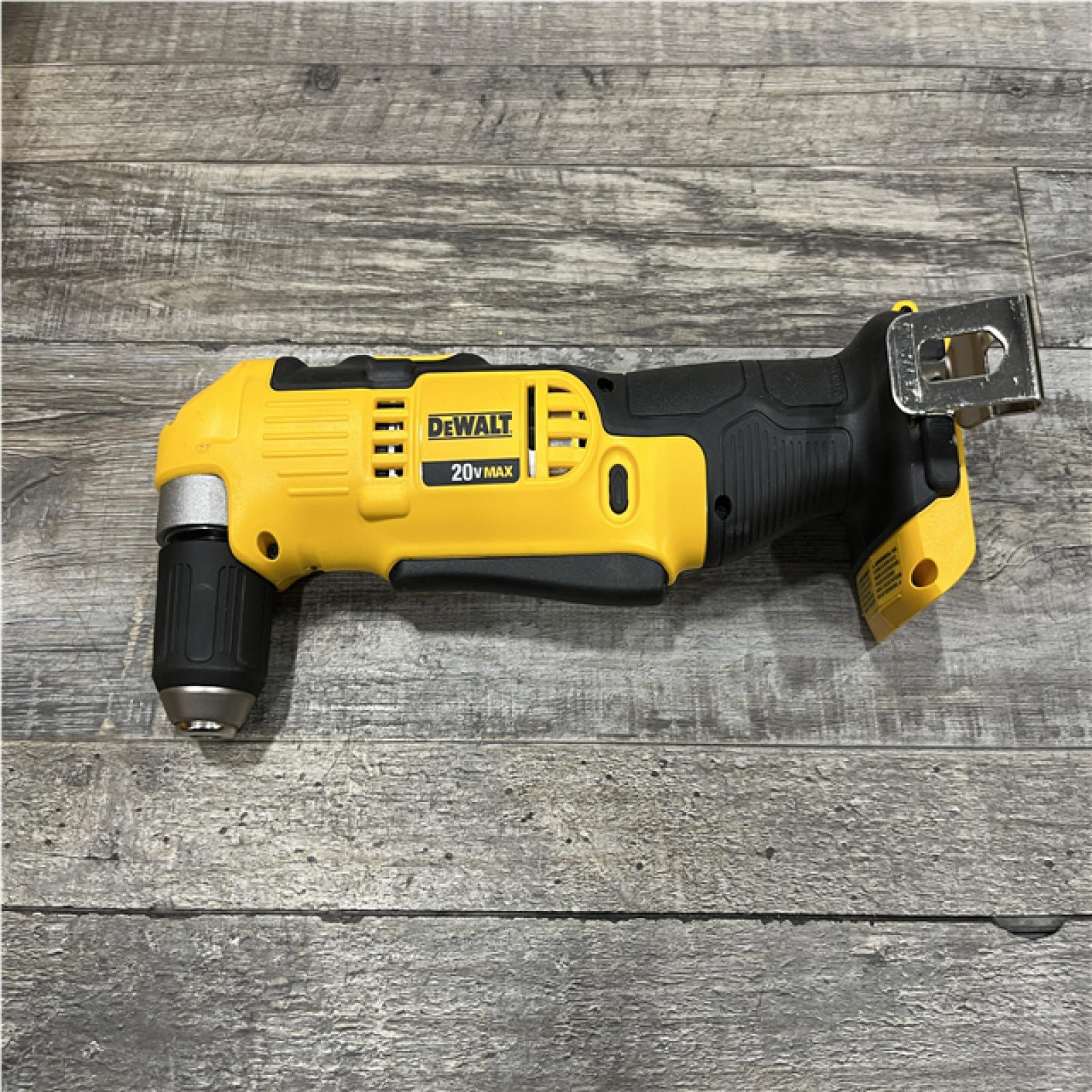 AS-IS DEWALT 20V MAX Cordless 3/8 in. Right Angle Drill/Driver (Tool Only)