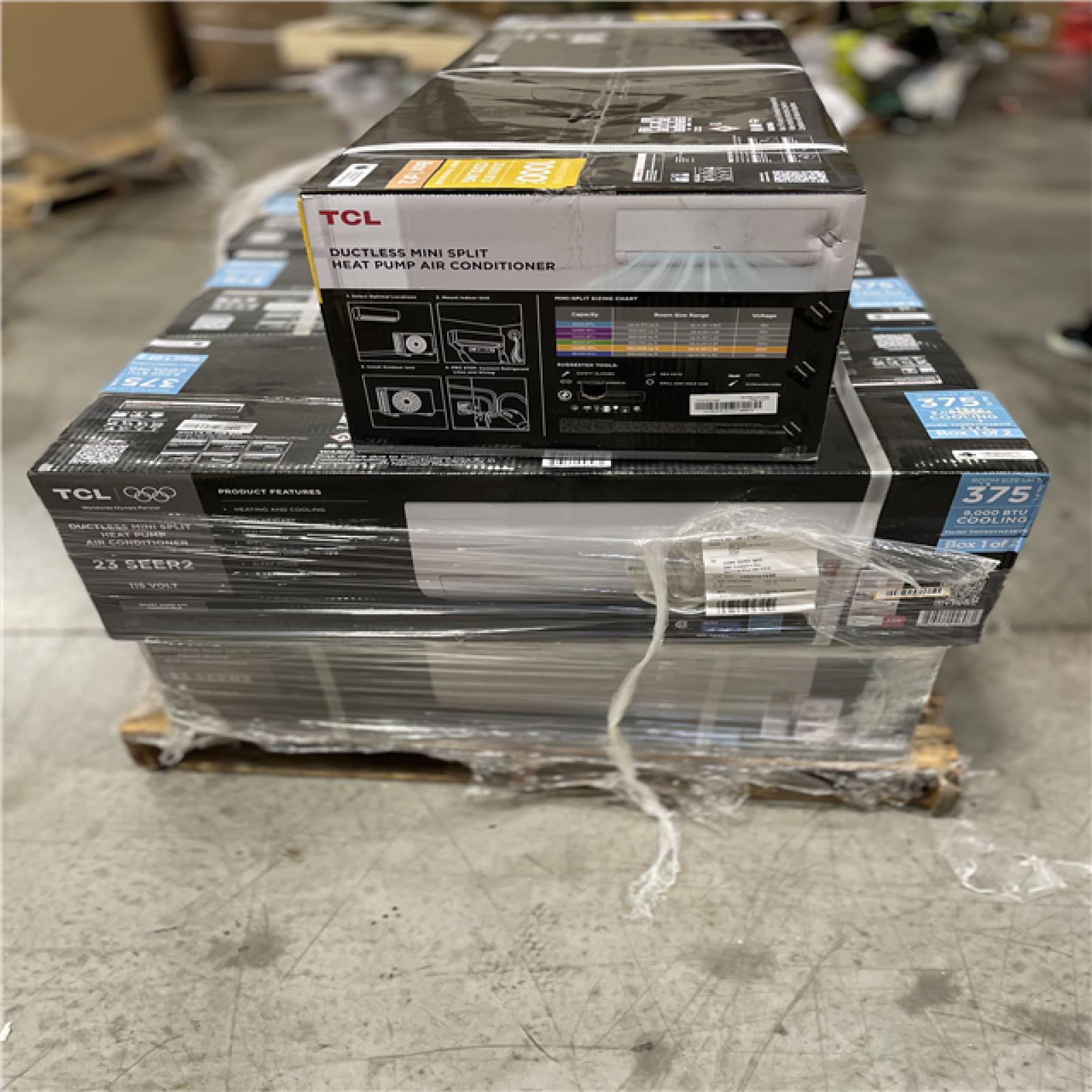 DALLAS LOCATION - TCL AIR CONDITIONER PALLET -(7 UNITS)