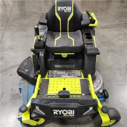 Dallas Location - As-Is RYOBI 80V HP Brushless 42 in. Battery Electric Cordless Zero Turn Riding Mower (3) 80V Batteriesand Charger