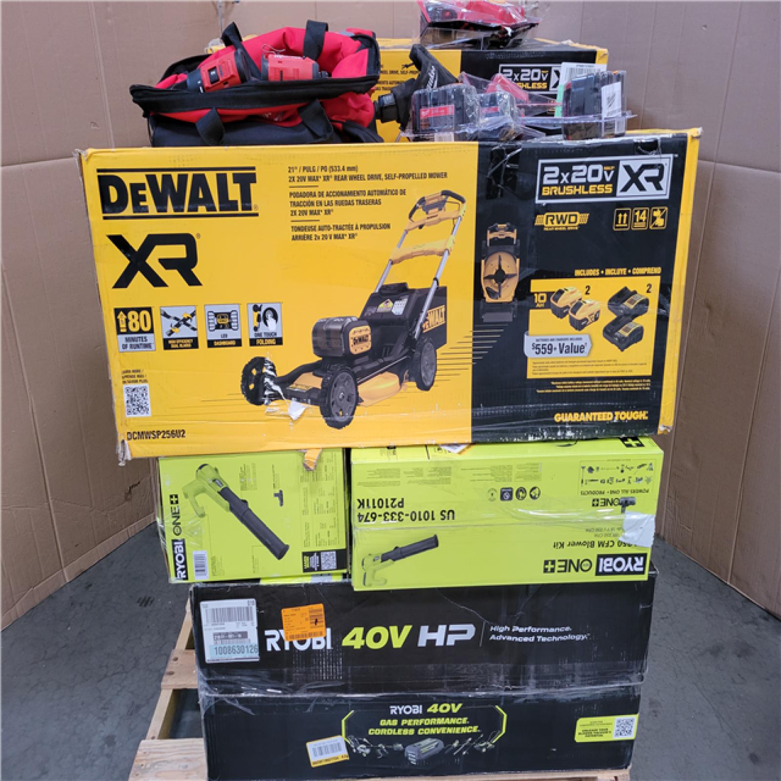 CALIFORNIA AS-IS TOOL PALLET