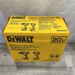 NEW - DEWALT 20V MAX Cordless Drill/Impact 2 Tool Combo Kit