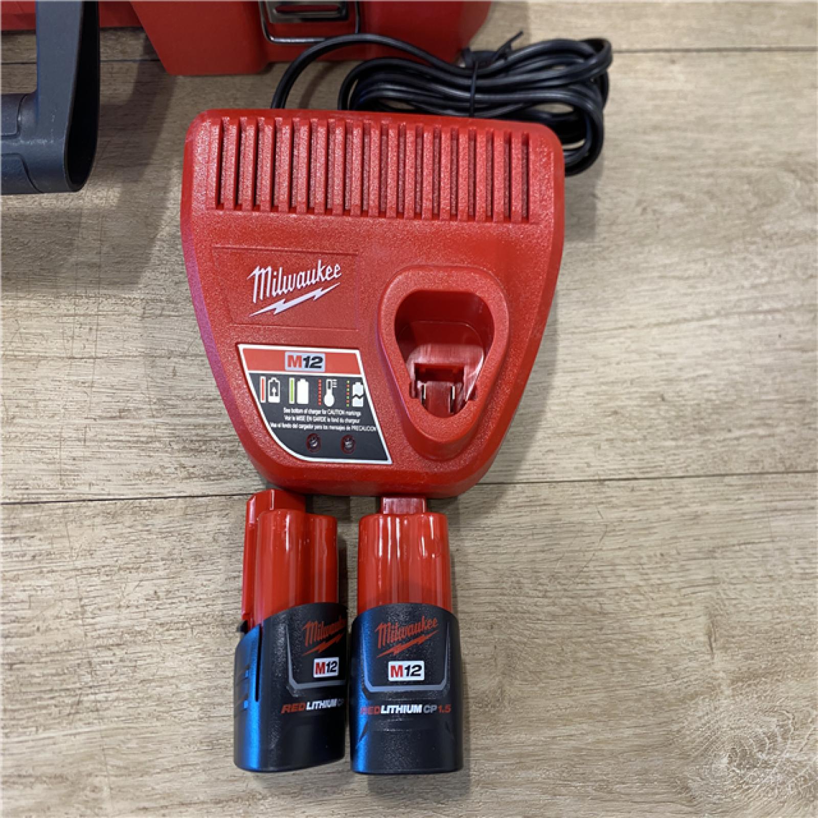 AS-IS Milwaukee 12-Volt Lithium-Ion Force Logic Cordless Press Tool Kit