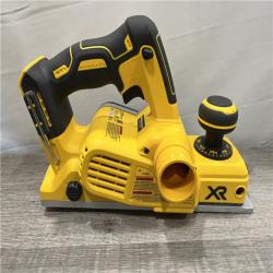 AS-IS DEWALT 20V MAX XR Cordless Brushless 3-1/4 in. Planer (Tool Only)