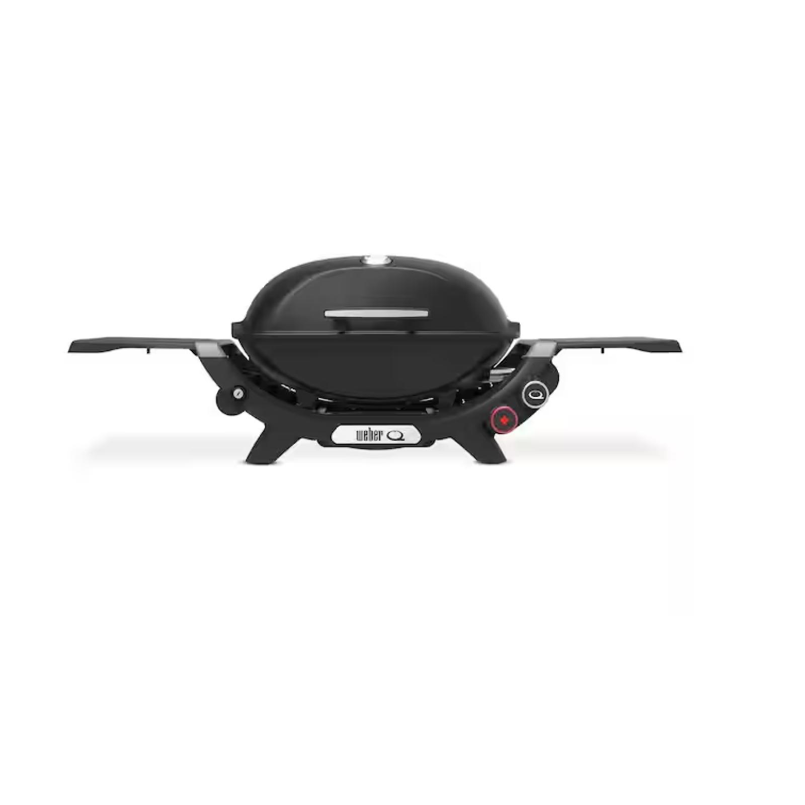 DALLAS LOCATION - Weber Q 2800N+ Portable Liquid Propane Gas Grill in Midnight Black