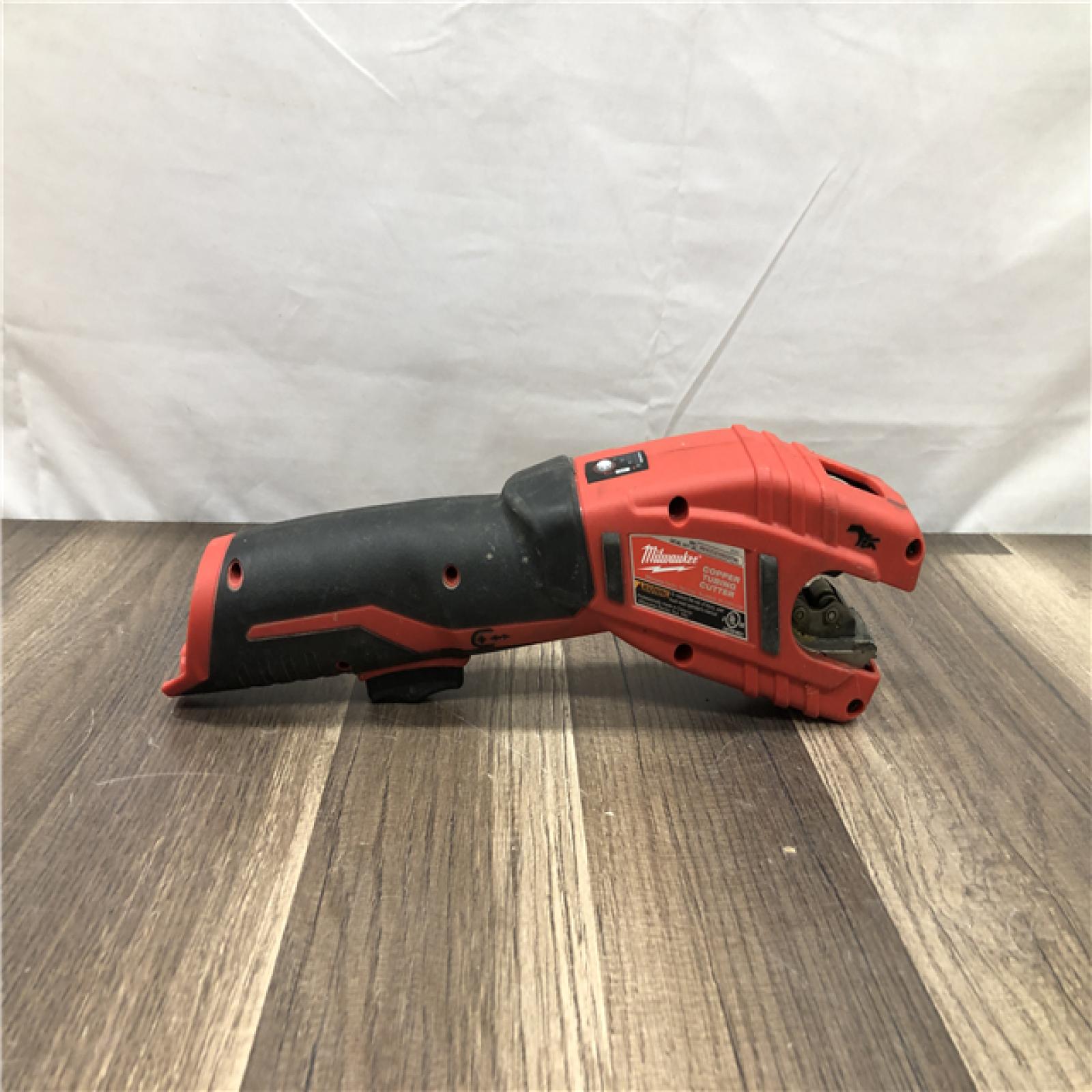 AS-IS Milwaukee M12 12V Lithium-Ion Cordless Copper Tubing Cutter (Tool-Only)