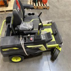 Dallas Location - As-Is RYOBI 80V HP Brushless 30 in. Battery Electric  Riding Mower