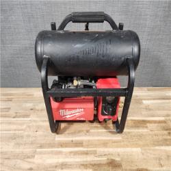 HOUSTON LOCATION - AS - IS Milwaukee FUEL 18-Volt Lithium-Ion Brushless Cordless 2 Gal. Electric Compact Quiet Compressor (Tool-Only)