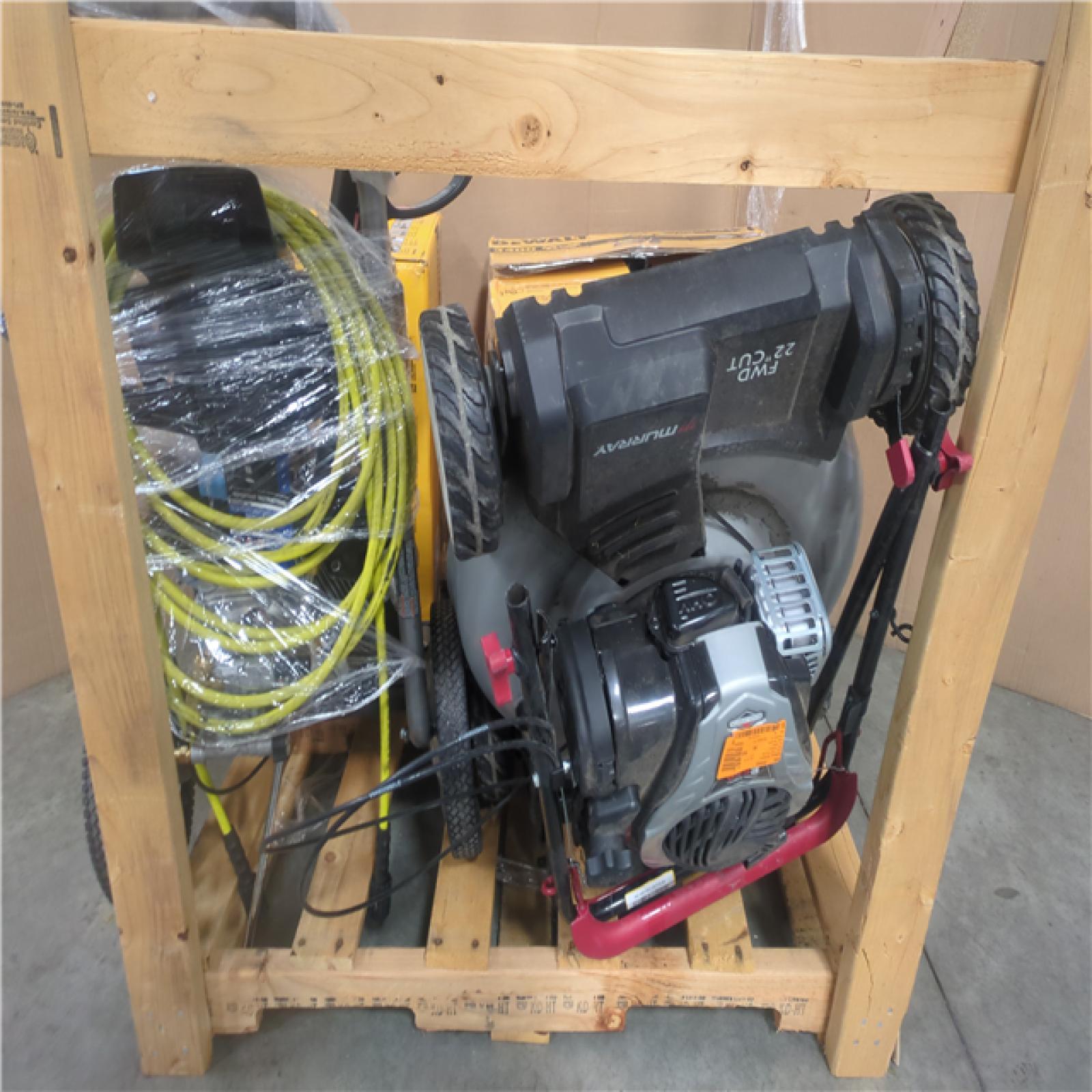 CALIFORNIA AS-IS OUTDOOR POWER EQUIPMENT