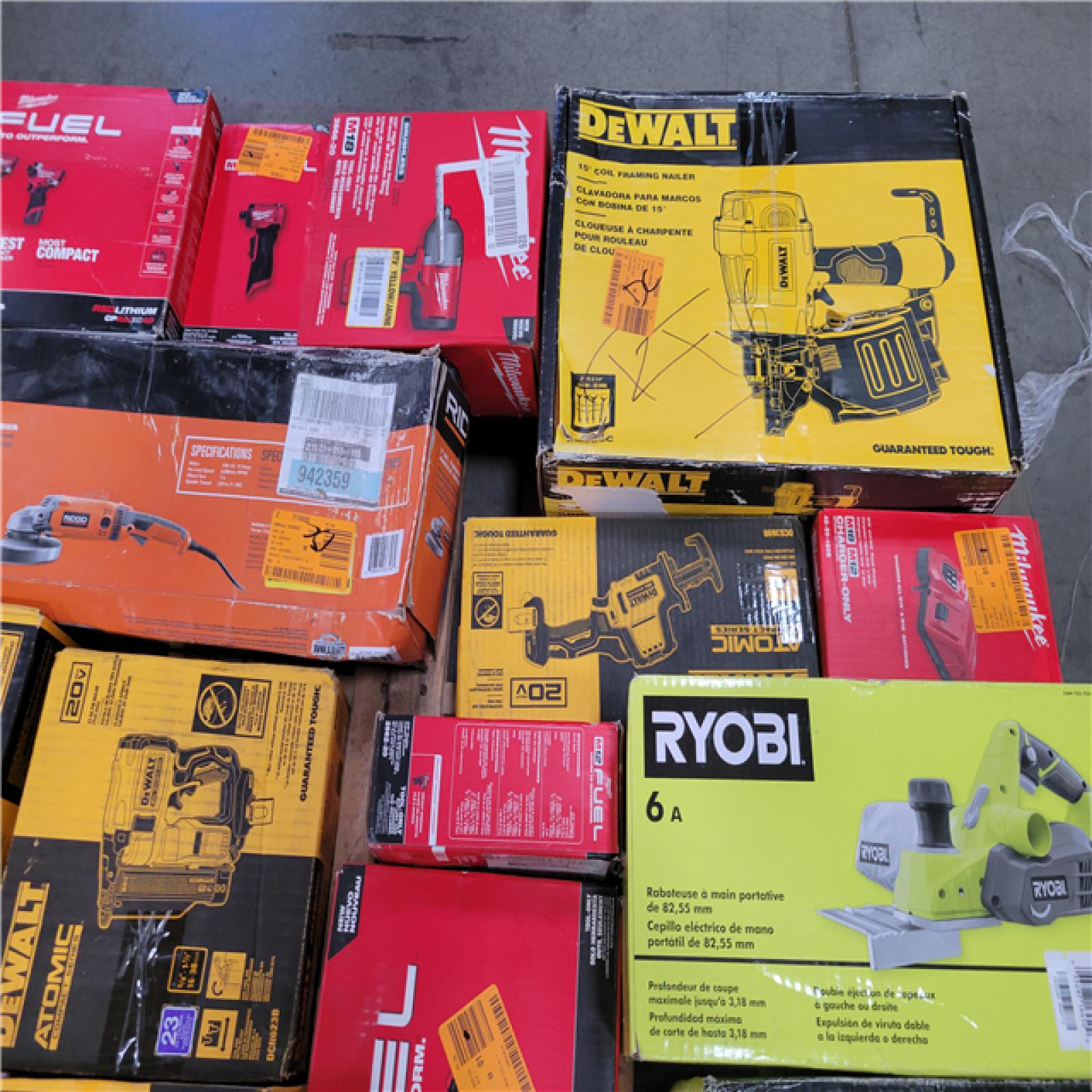CALIFORNIA AS-IS TOOL PALLET