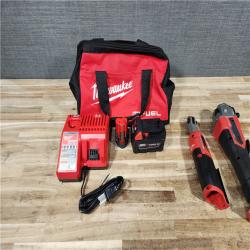 HOUSTON LOCATION - AS - IS Milwaukee 2 Tool Combo Kit W/ (2) Battery & Charger