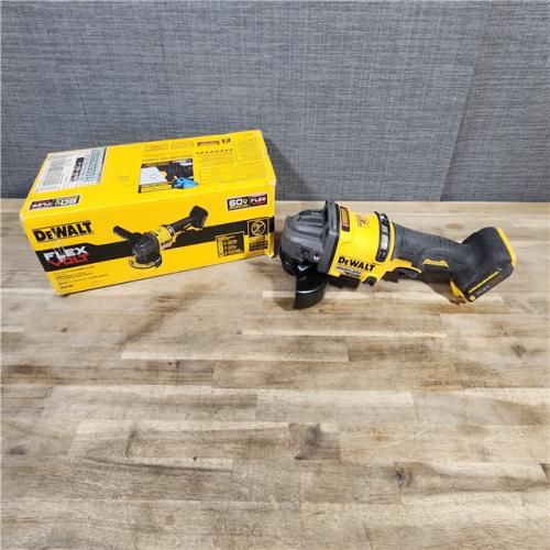 HOUSTON LOCATION - AS-IS DEWALT 60V MAX Cordless Brushless 4.5 in. to 6 in. Small Angle Grinder with Kickback Brake (Tool Only)