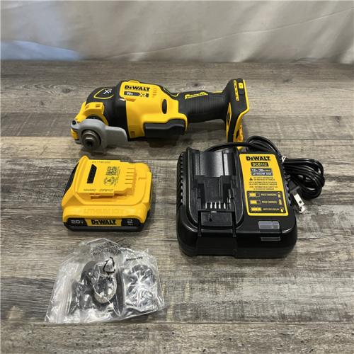 AS-IS DEWALT 20V MAX XR Cordless Brushless 3-Speed Oscillating Multi Tool Kit