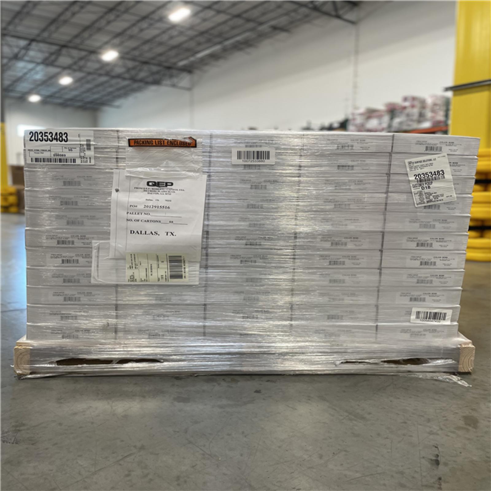 DALLAS LOCATION- Nature Path Shadow Oak Vinyl Plank Flooring Pallet(55 CASES)