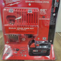 AS-IS Milwaukee M18 18-Volt Lithium-Ion XC Starter Kit with (1) 5.0Ah Battery and Charger