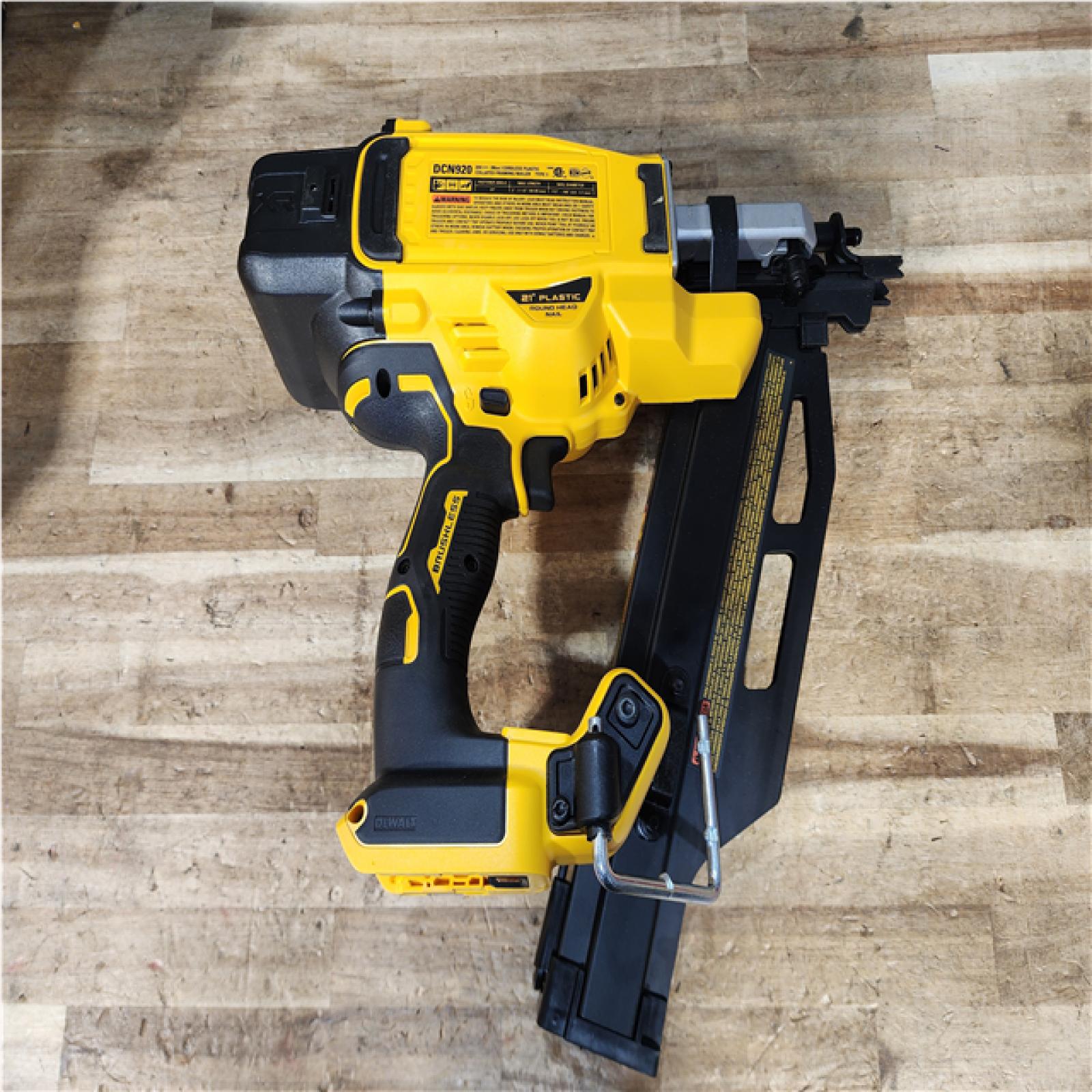 Houston Location AS-IS DEWALT 20-Volt 21° Cordless Framing Nailer (Tool-Only)
