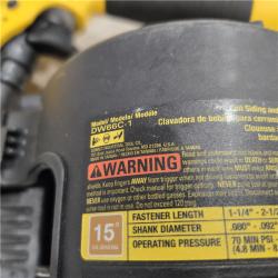 AS-IS DeWalt DW66C-1 15 Degree 2-1/2 in. Coil Siding Nailer (Tool-Only)