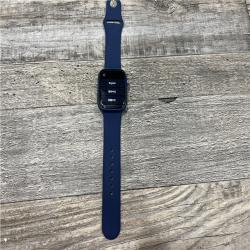 AS-IS Apple Watch Series 7 45MM Blue-GPS+Cellular-Abyss Blue Sport Band