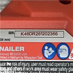 AS-IS Milwaukee FUEL 18-Volt Lithium-Ion Brushless Cordless Gen II 18-Gauge Brad Nailer (Tool-Only)