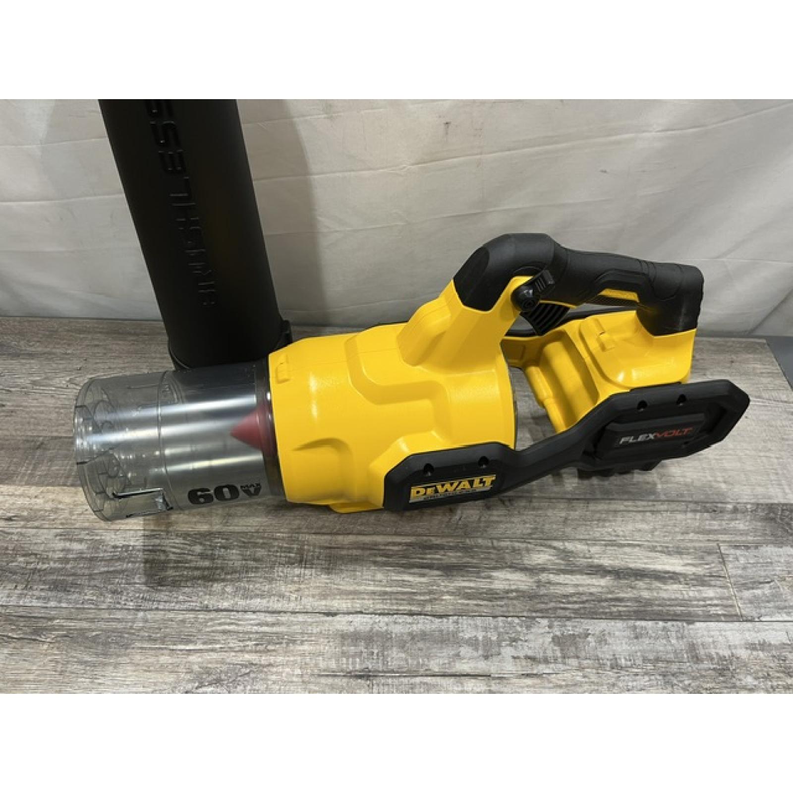 AS-IS DEWALT FLEXVOLT 60V MAX 125 MPH 600 CFM Brushless Cordless Battery Powered Blower (Tool Only)