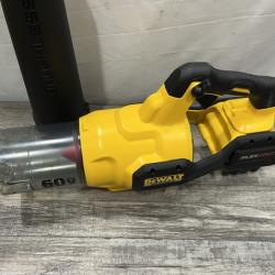 AS-IS DEWALT FLEXVOLT 60V MAX 125 MPH 600 CFM Brushless Cordless Battery Powered Blower (Tool Only)