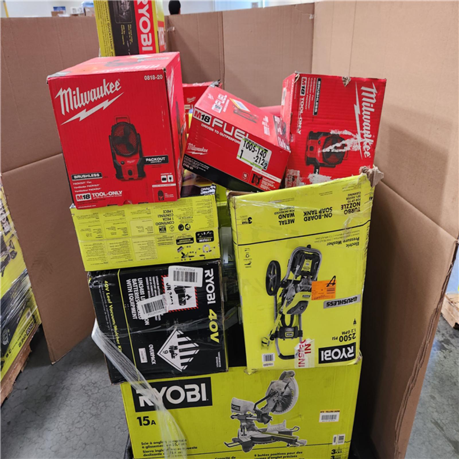 CALIFORNIA AS-IS TOOL PALLET